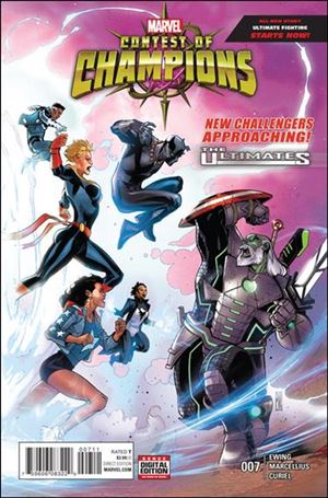 Contest of Champions issue 7 Paco Medina Cover