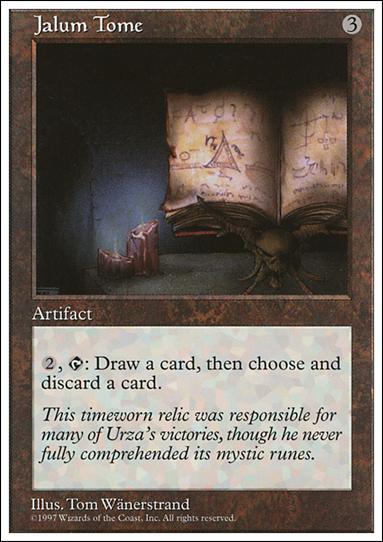 Magic the Gathering: 5th Edition (Base Set) card 383 Jalum Tome