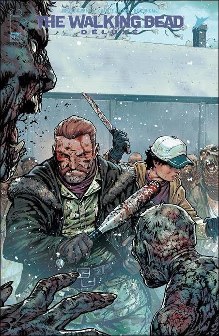 Walking Dead Deluxe issue 79-C Mateus Santolouco Connecting Cover