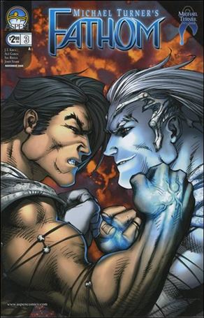 Michael Turner's Fathom (2008) issue 3 Ale Garza Cover