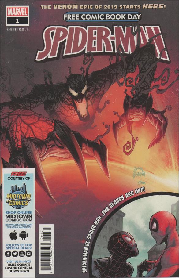 Free Comic Book Day 2019 (Spider-Man/Venom) issue 1-B Midtown Comics Cover