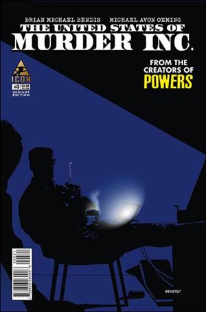 United States of Murder Inc. issue 3-C Brian Michael Bendis 1:25 Cover