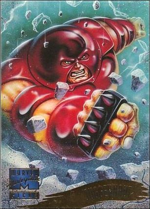 1995 Marvel Masterpieces (Base Set) card 128 Juggernaut