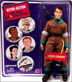 Retro-Action: The Real Ghostbusters (Series 1) figure 2 Peter Venkman