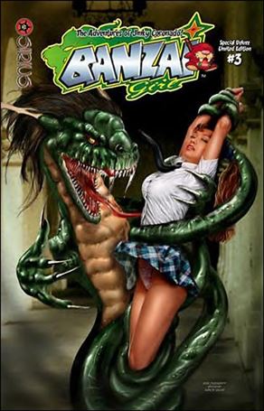 Banzai Girl issue 3-B Photo Cover