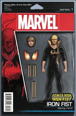 Power Man and Iron Fist (2016)  issue 1-G John Tyler Christopher IF Action Figure Cover