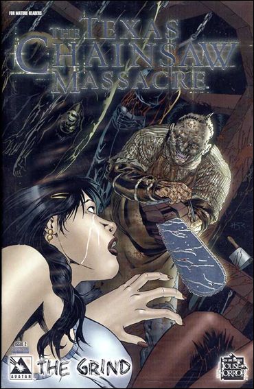 Texas Chainsaw Massacre: The Grind issue 2-E Platinum Foil Cover 1/1200