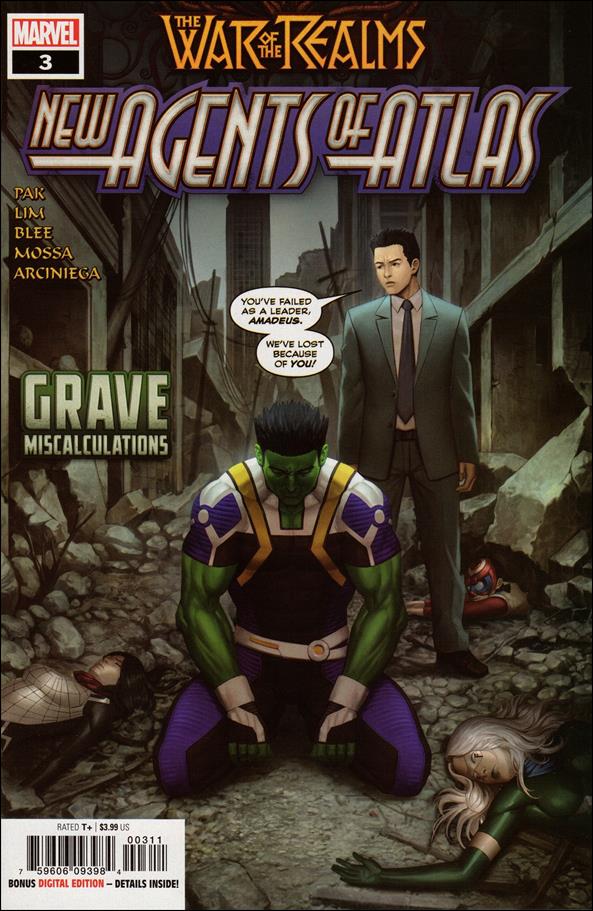 War of the Realms: New Agents of Atlas issue 3 Woo Dae Shim Cover