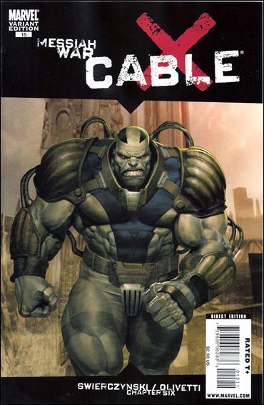 Cable (2008) issue 15-B Ariel Olivetti Cover
