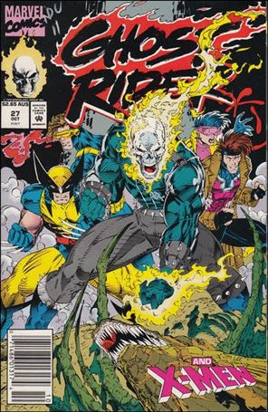 Ghost Rider (1990) issue 27-B Australian Price Cover