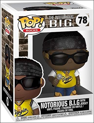 Pop! Rocks figure 78 Notorious B.I.G. with jersey