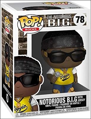 Pop! Rocks figure 78 Notorious B.I.G. with jersey