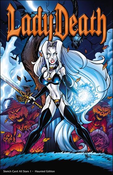 Lady Death: Sketch Card All Stars issue 1-F Haunted Edition 1/50