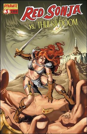 Red Sonja vs Thulsa Doom issue 3 Will Conrad Standard Cover