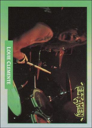 Rock Cards (Base Set) card 47 Louie Clemente