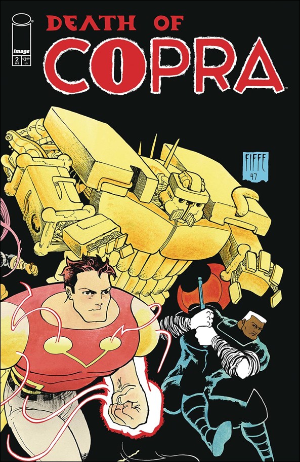 Death of Copra issue 2-C Michel Fiffe 1:15 Black Cover