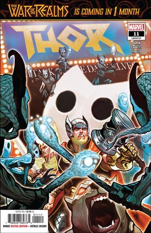 Thor (2018) issue 11 Mike Del Mundo Cover