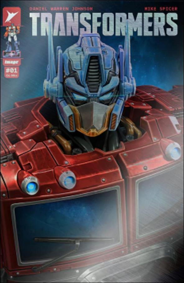 Transformers (2023) issue 1-OA Rafael Grassetti Foil Trade Dress Cover