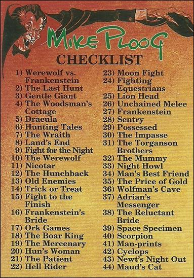 Mike Ploog (Base Set) card 90 Checklist