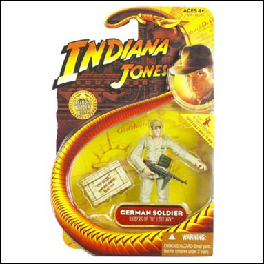 Indiana Jones Basic 3 3/4" Action Figures  figure 10 German Soldier (Raiders of the Lost Ark)