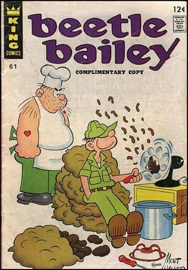 Beetle Bailey (1956) issue 61-B Complimentary Cover