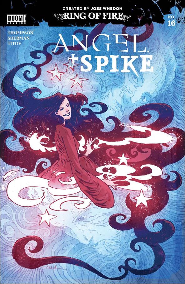 Angel + Spike issue 16 Christopher Mitten Cover