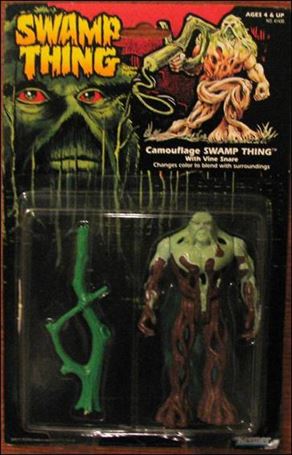 Swamp Thing figure 3 Camouflage Swamp Thing (w/ Vine Snare)