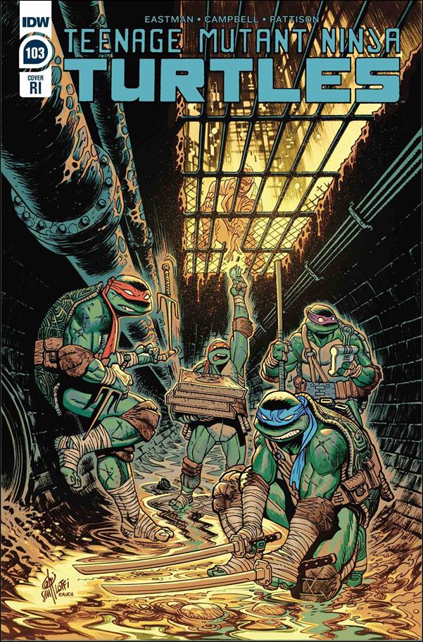Teenage Mutant Ninja Turtles (2011) issue 103-C Sam Lofti 1:10 Cover