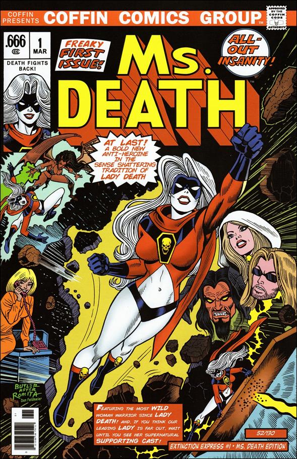 Lady Death: Extinction Express (2019) issue 1-B Ms. Death Edition 1/130