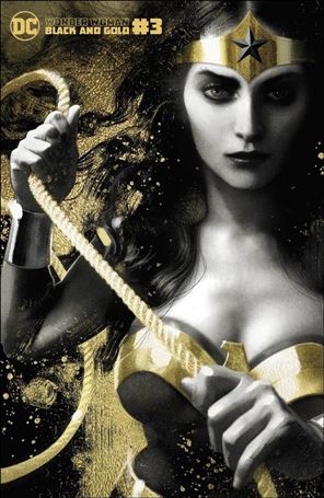 Wonder Woman: Black & Gold issue 3-B Joshua Middleton Cover