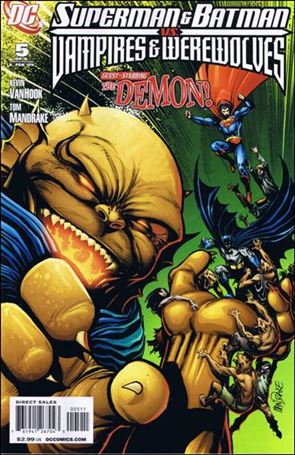 Superman and Batman vs Vampires and Werewolves issue 5