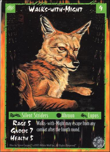 Rage Limited (Base Set) card 296 Walks-with-Might 