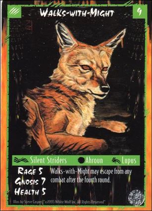 Rage Limited (Base Set) card 296 Walks-with-Might 