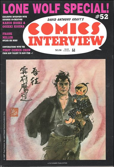 David Anthony Kraft's Comics Interview issue 52