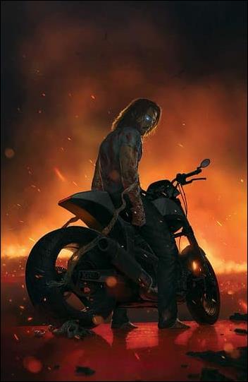 BRZRKR issue 1-SJ Rahzzah 616 Comics Motorcycle Virgin Cover 1/500