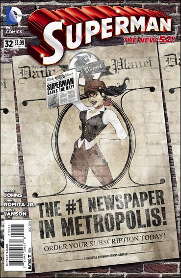 Superman (2011) issue 32-D Ant Lucia Bombshells Cover