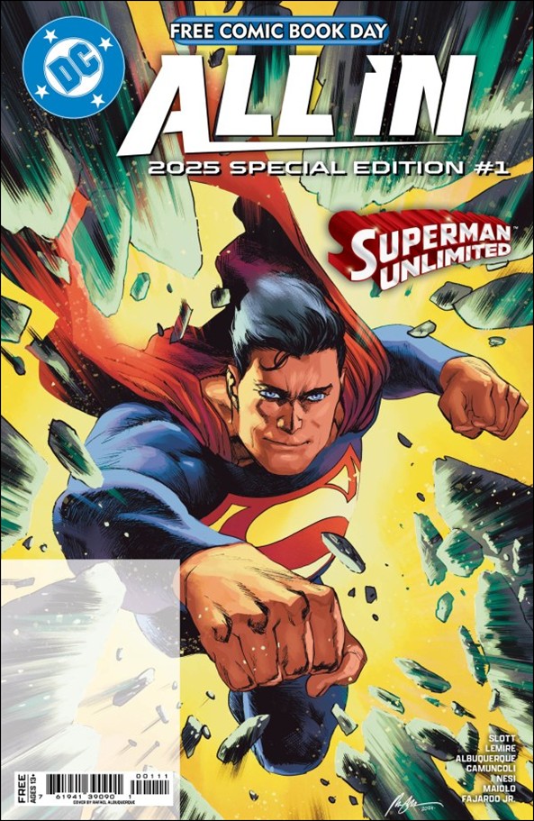 Free Comic Book Day 2025: DC All In / Absolute Universe Special Edition issue 1 Rafael Albuquerque Cover