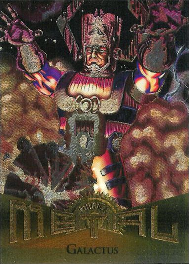 Marvel Metal (Base Set) card 16 Galactus