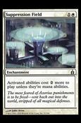 Magic the Gathering: Ravnica (Base Set)  card 31 Suppression Field