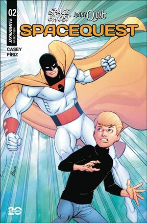 Space Ghost / Jonny Quest: Space Quest issue 2.00-J Mark Bagley 1:10 Cover