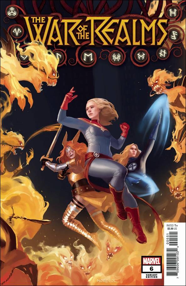 War of the Realms issue 6-G Irina Nordsol 1:50 Cover