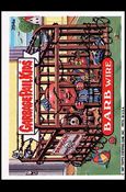 Garbage Pail Kids: Series 10 (Base Set) card 394a Barb Wire