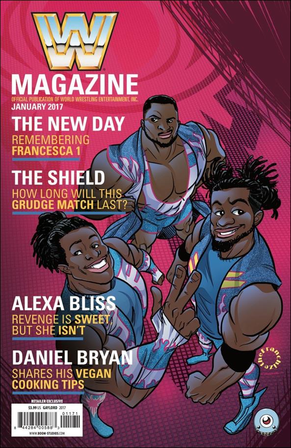 WWE issue 1-Q Jerry Gaylord Third Eye Comics Cover