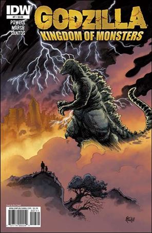 Godzilla: Kingdom of Monsters issue 7 Eric Powell Cover