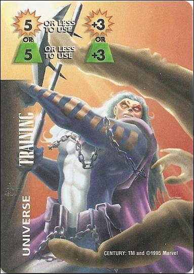 Marvel OverPower (Base Set) card nn264 Training Energy/Strength +3