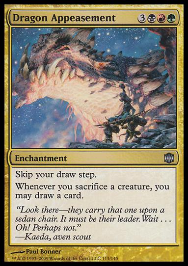 Magic The Gathering: Alara Reborn (Base Set) card 115 Dragon Appeasement