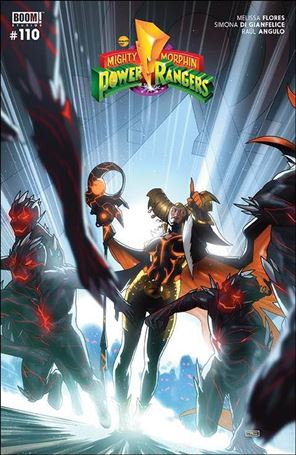 Mighty Morphin Power Rangers issue 110 Taurin Clarke Cover