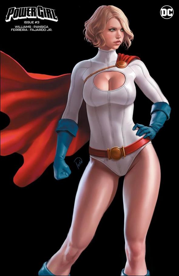 Power Girl (2023) issue 3-G Ivan Talavera 616/Unknown Comics Minimal Cover