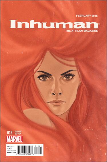 Inhuman issue 12-B Phil Noto Cover