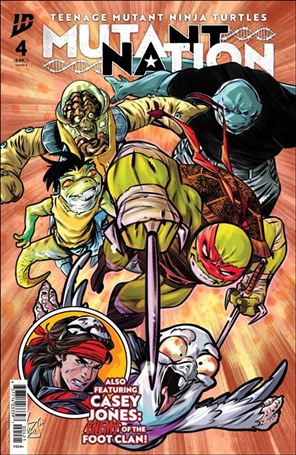 Teenage Mutant Ninja Turtles: Mutant Nation issue 4-B Vincenzo Federici Cover